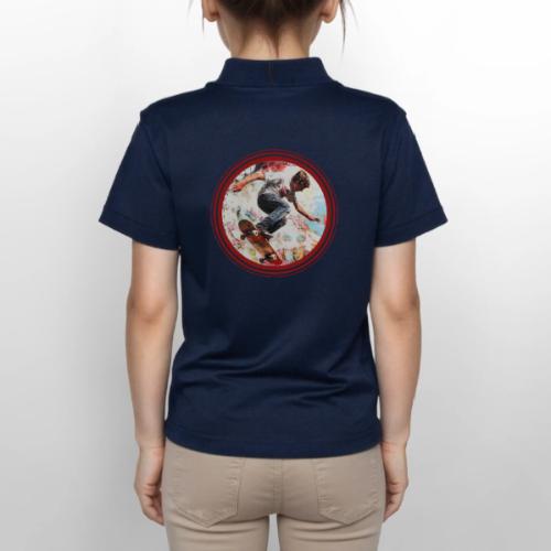 Skateboarding is Life - Gildan Kid's 50/50 Jersey Polo