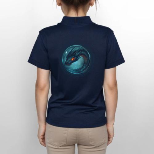 Dragon Sphere - Gildan Kid's 50/50 Jersey Polo