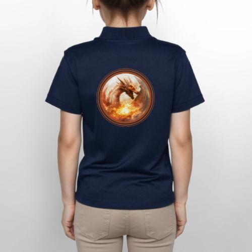 Dragon's Wrath - Gildan Kid's 50/50 Jersey Polo