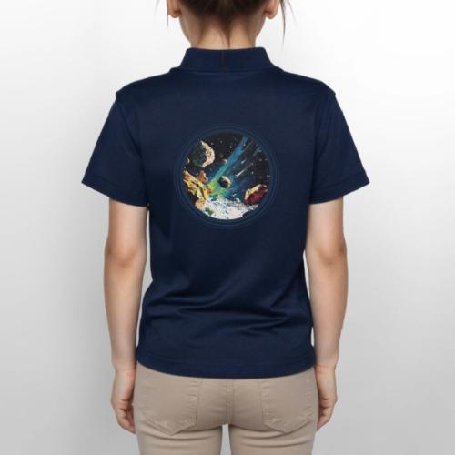Celestial Collision - Gildan Kid's 50/50 Jersey Polo