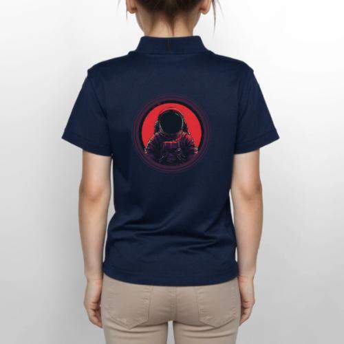 Astronaut: The universe is calling! - Gildan Kid's 50/50 Jersey Polo