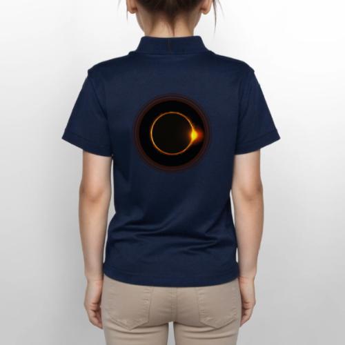 Solar Eclipse - Gildan Kid's 50/50 Jersey Polo