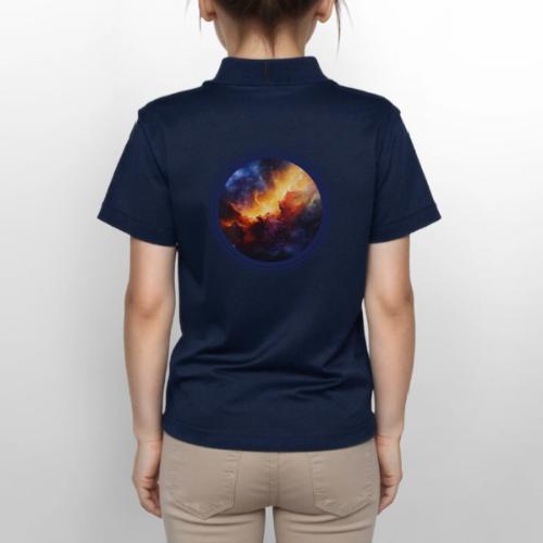 Nebula Dreams - Gildan Kid's 50/50 Jersey Polo