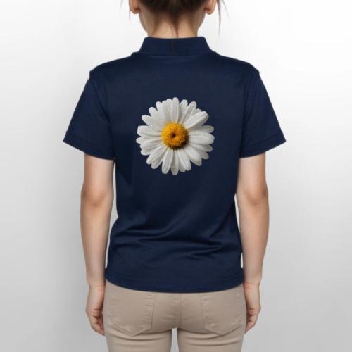 Morning Daisy Freshness - Gildan Kid's 50/50 Jersey Polo