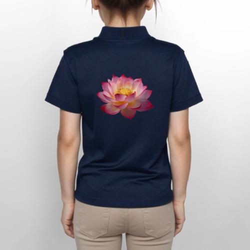 Serenity Lotus Grace - Gildan Kid's 50/50 Jersey Polo