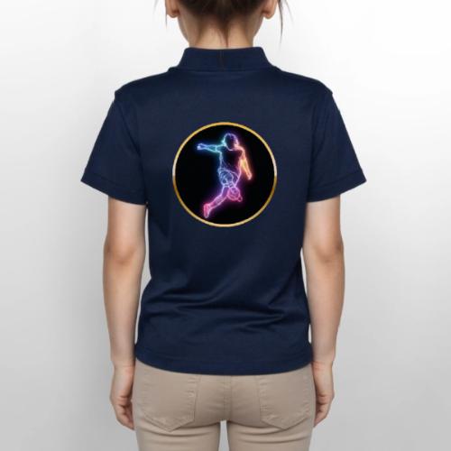 Soccer: Neon Goal Fusion - Gildan Kid's 50/50 Jersey Polo