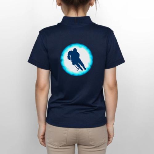 Hockey: Ice Warrior - Gildan Kid's 50/50 Jersey Polo