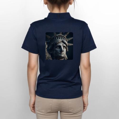 USA: Liberty in Shadows - Gildan Kid's 50/50 Jersey Polo