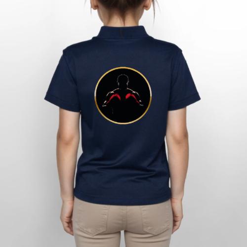 Boxing: Gold Core Muscle - Gildan Kid's 50/50 Jersey Polo