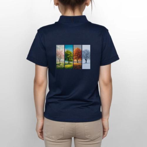 The four Seasons - Gildan Kid's 50/50 Jersey Polo