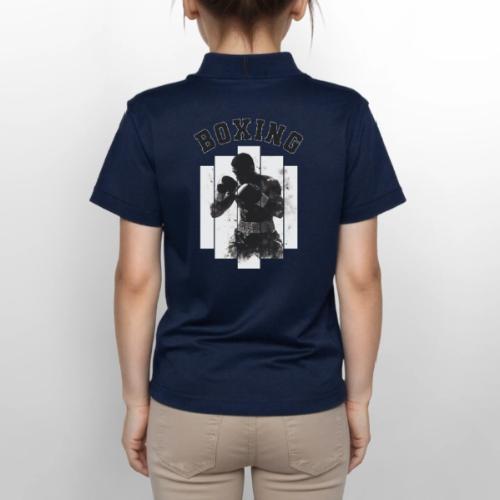 Born for Boxing - Gildan Kid's 50/50 Jersey Polo