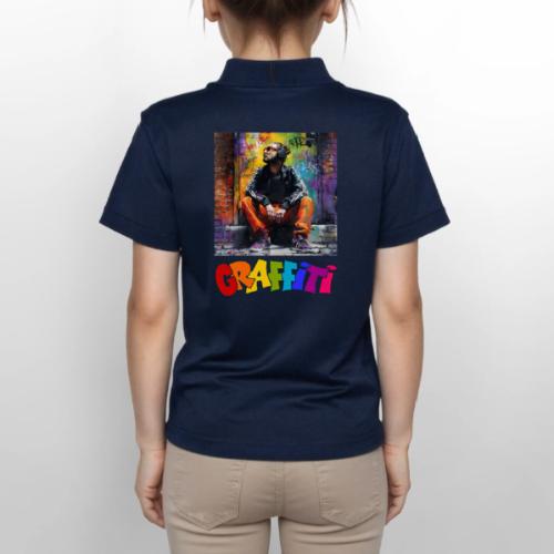 Graffiti: Urban Art - Gildan Kid's 50/50 Jersey Polo