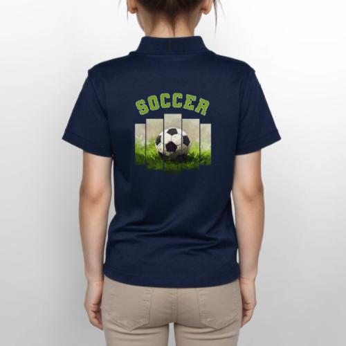 Soccer Focus - Gildan Kid's 50/50 Jersey Polo