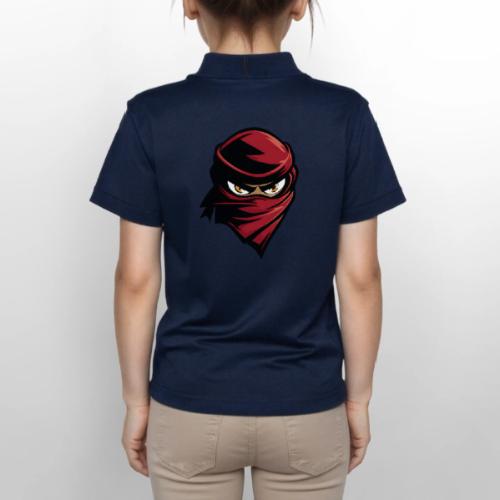 Scarlet Shadow Ninja - Gildan Kid's 50/50 Jersey Polo