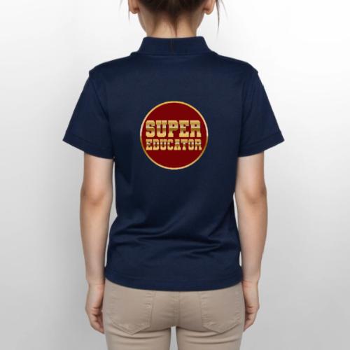 Super Educator - Gildan Kid's 50/50 Jersey Polo