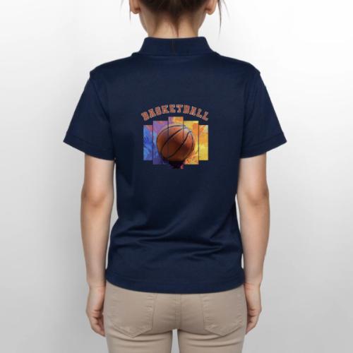 Basketball Pulse - Gildan Kid's 50/50 Jersey Polo