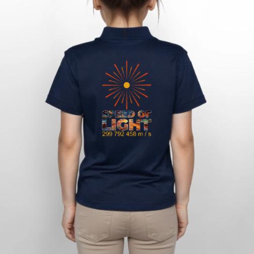 Speed of light - Gildan Kid's 50/50 Jersey Polo