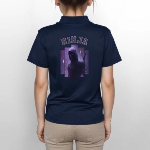 Nightfall Ninja - Gildan Kid's 50/50 Jersey Polo