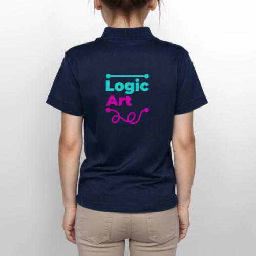 Art vs Logic - Gildan Kid's 50/50 Jersey Polo