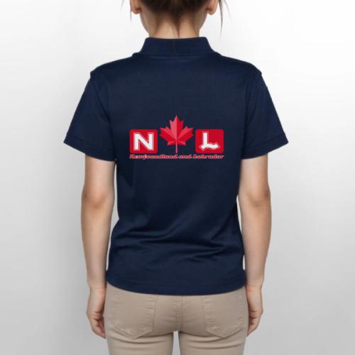 Newfoundland and Labrador, province of Canada - Gildan Kid's 50/50 Jersey Polo