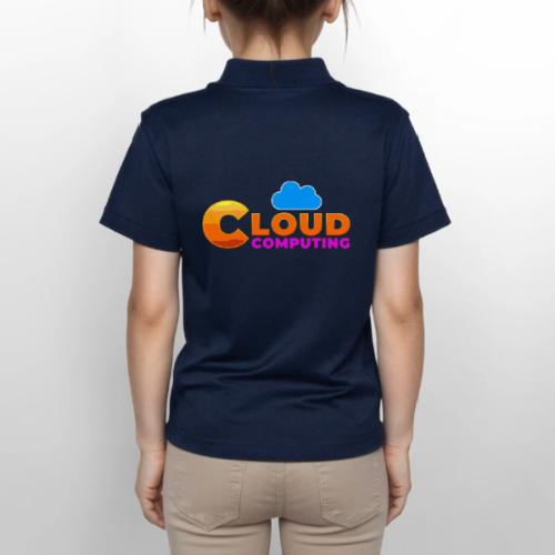 Cloud Computing - Gildan Kid's 50/50 Jersey Polo