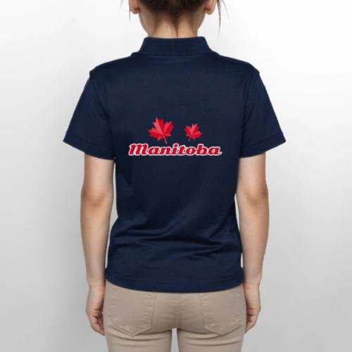 Manitoba, province of Canada - Gildan Kid's 50/50 Jersey Polo