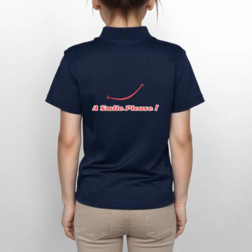 A Smile Please! - Gildan Kid's 50/50 Jersey Polo