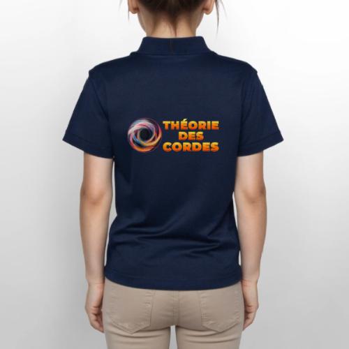String theory! - Gildan Kid's 50/50 Jersey Polo