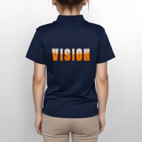 Vision Word Design - Gildan Kid's 50/50 Jersey Polo