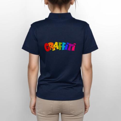 Graffiti - Gildan Kid's 50/50 Jersey Polo