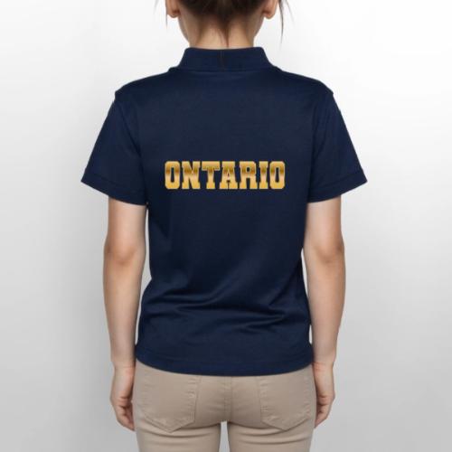 Ontario - Gildan Kid's 50/50 Jersey Polo
