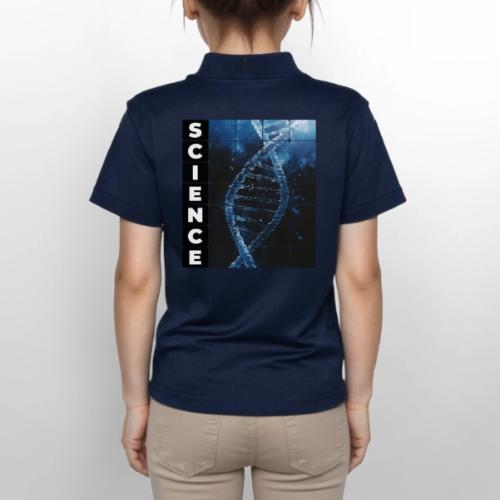 Frozen Code of Science - Gildan Kid's 50/50 Jersey Polo