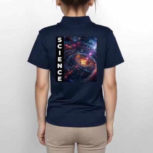 Science Spiral - Gildan Kid's 50/50 Jersey Polo