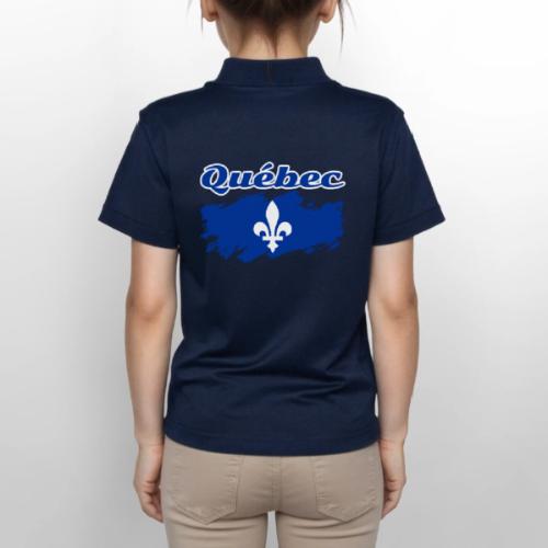 La fête nationale du Québec - Gildan Kid's 50/50 Jersey Polo