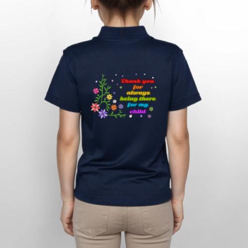 Heart of the Classroom - Gildan Kid's 50/50 Jersey Polo
