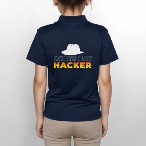 White Hat Hacker - Gildan Kid's 50/50 Jersey Polo
