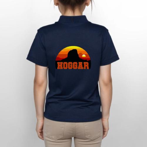 Algeria: Hoggar Desert Horizon - Gildan Kid's 50/50 Jersey Polo
