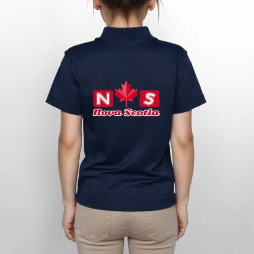Nova Scotia, province of Canada - Gildan Kid's 50/50 Jersey Polo
