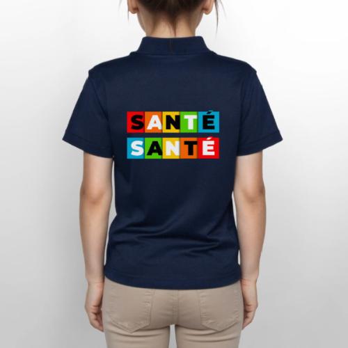 Santé en couleurs - Gildan Kid's 50/50 Jersey Polo