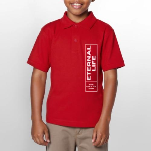 Eternal Life Wear - Gildan Kid's 50/50 Jersey Polo