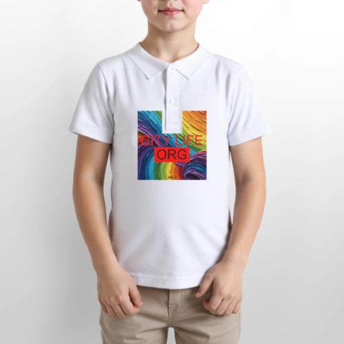 CIty Life Org Vol. 1 - Gildan Kid's 50/50 Jersey Polo