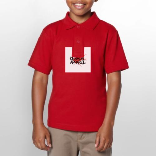 Kenada Apparel graffiti splash - Gildan Kid's 50/50 Jersey Polo
