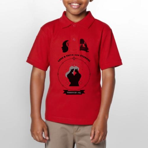 Love & Faith - Gildan Kid's 50/50 Jersey Polo