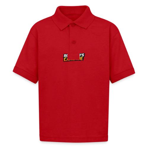 Carcadelogomain - Gildan Kid's 50/50 Jersey Polo