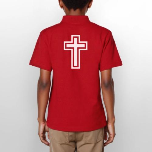 Repent - Gildan Kid's 50/50 Jersey Polo