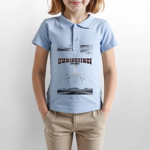 Omnipotence Rising - Gildan Kid's 50/50 Jersey Polo