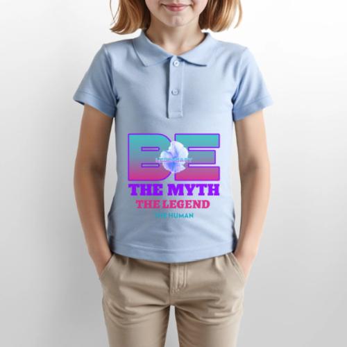 Be Legendary - Gildan Kid's 50/50 Jersey Polo