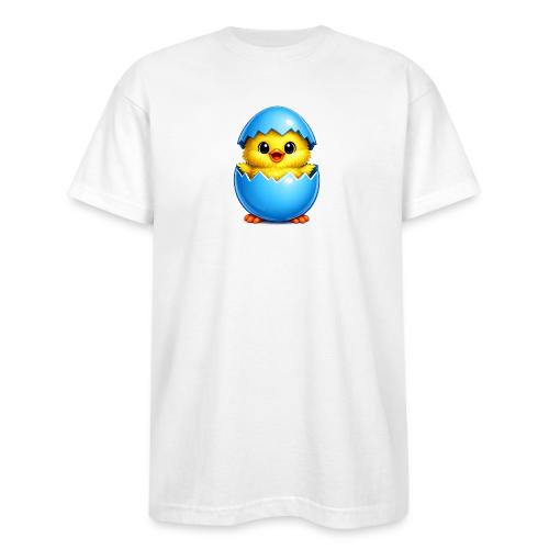 Easter Chick Blue - Bayside Unisex Heavyweight USA Made T-Shirt