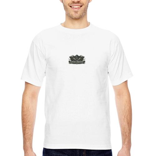 Lovely Grizzly logo - Bayside Unisex Heavyweight USA Made T-Shirt