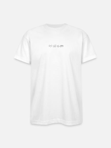 Summer Getaway Gear - Bayside Unisex Heavyweight USA Made T-Shirt - white